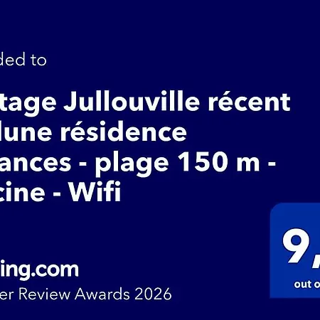 Recent L'edune - 150 M -piscine - Wifi Jullouville